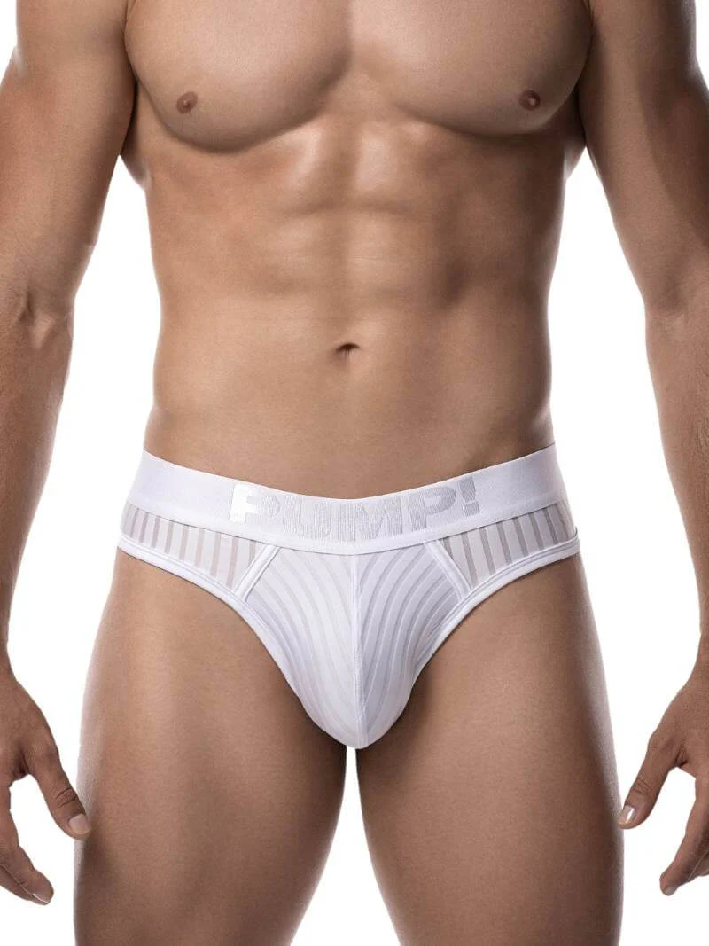 PUMP! Whisper Thong with Sheer Stripes - Image 4