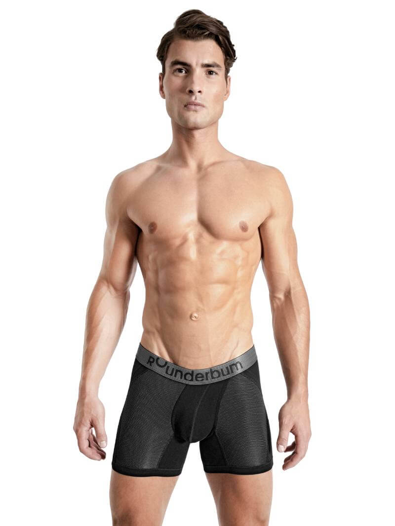 RounderBum Boxer Brief with Anatomic Long Pouch - Image 3