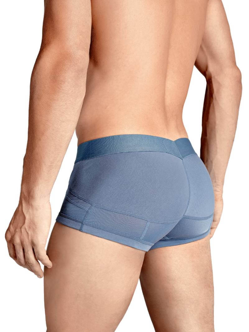 RounderBum Trunk with Anatomic Long Pouch, Light Blue - Image 2