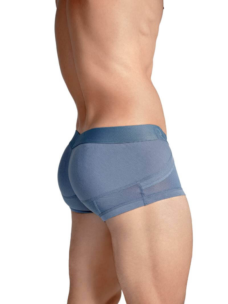 RounderBum Trunk with Anatomic Long Pouch, Light Blue - Image 5