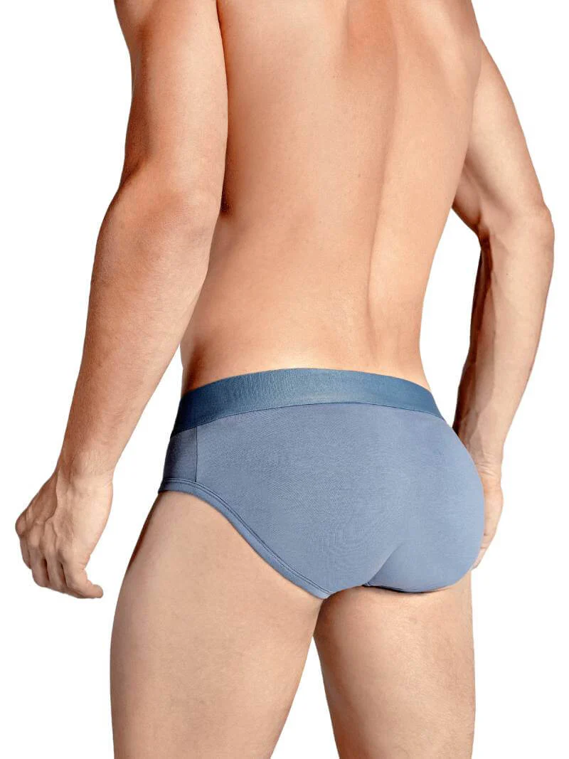 RounderBum Brief with Bum Reshaping Padding, Light Blue - Image 2