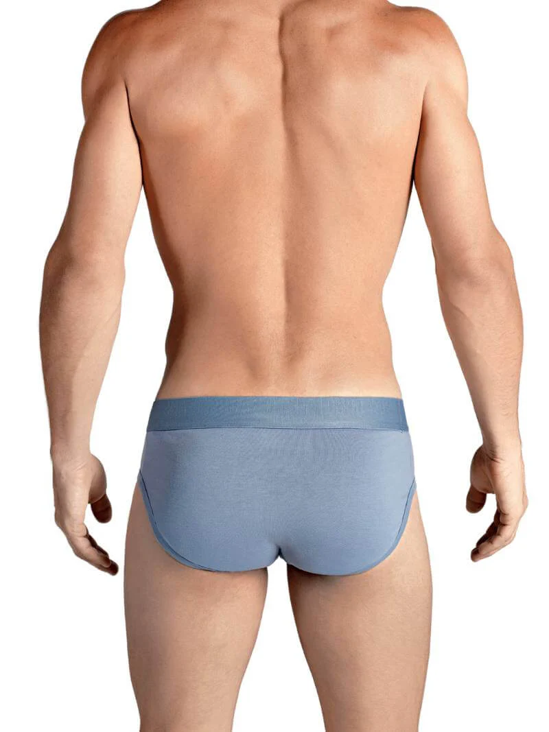 RounderBum Brief with Bum Reshaping Padding, Light Blue - Image 6