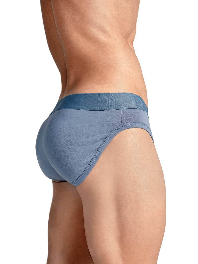 RounderBum Enhancing & Reshaping Brief with Bum & Pouch Padding, Light Blue - Image 5