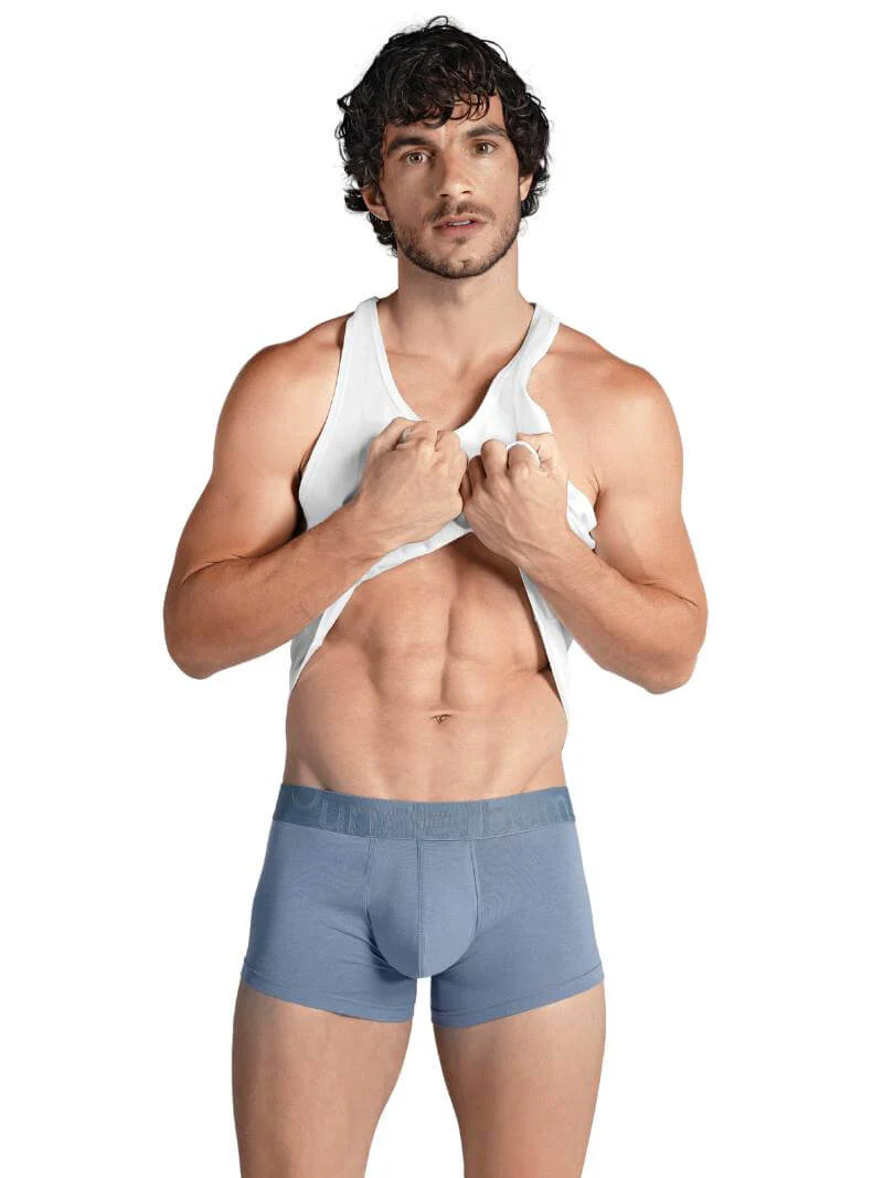 RounderBum Enhancing & Reshaping Trunk with Bum & Pouch Padding, Light Blue - Image 5