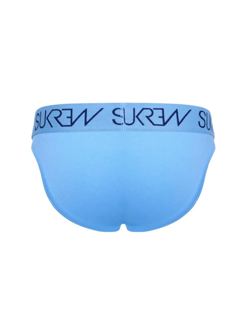 SUKREW Aqua Large Pouch Cotton Brief - Men's Enhancing Underwear - Image 3