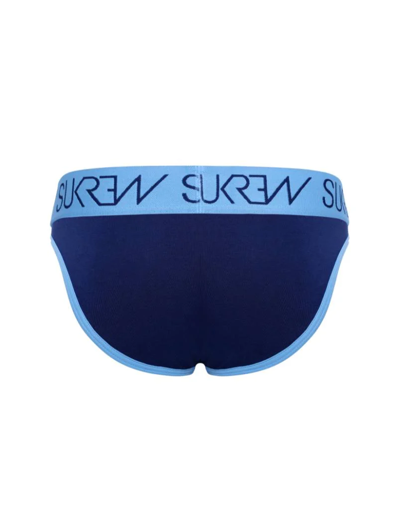 SUKREW Aqua Large Pouch Cotton Brief - Men's Enhancing Underwear - Image 7