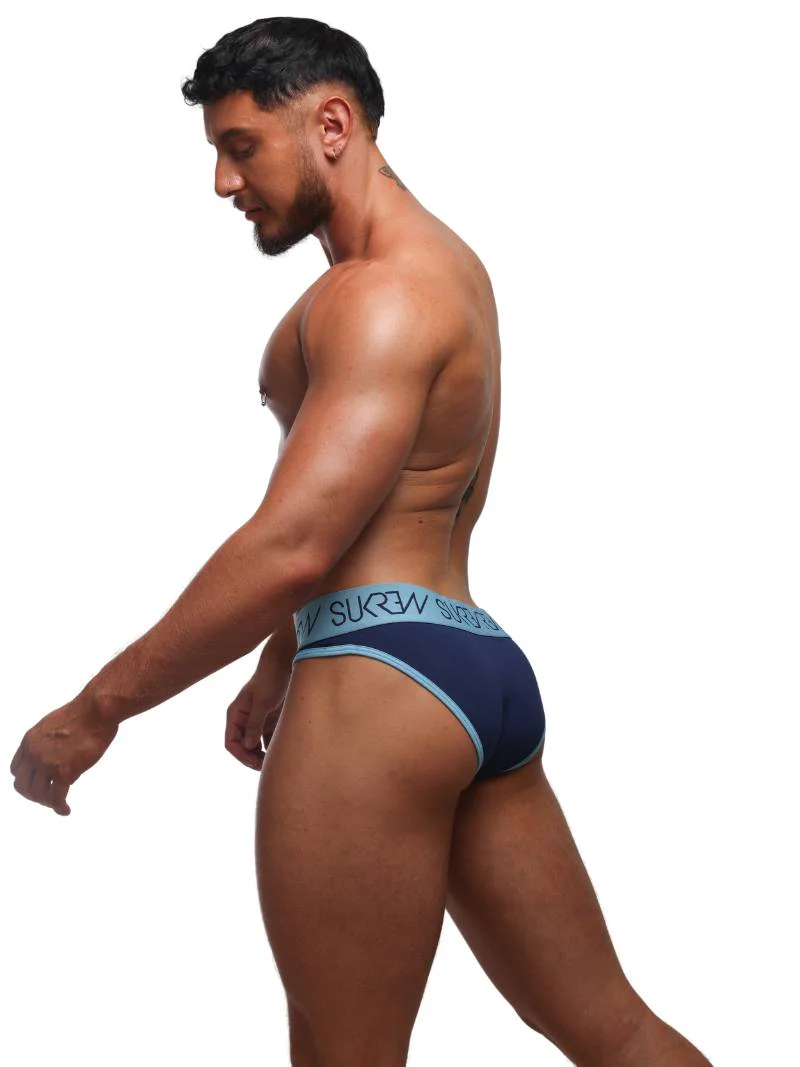 SUKREW Aqua Large Pouch Cotton Brief - Men's Enhancing Underwear - Image 9