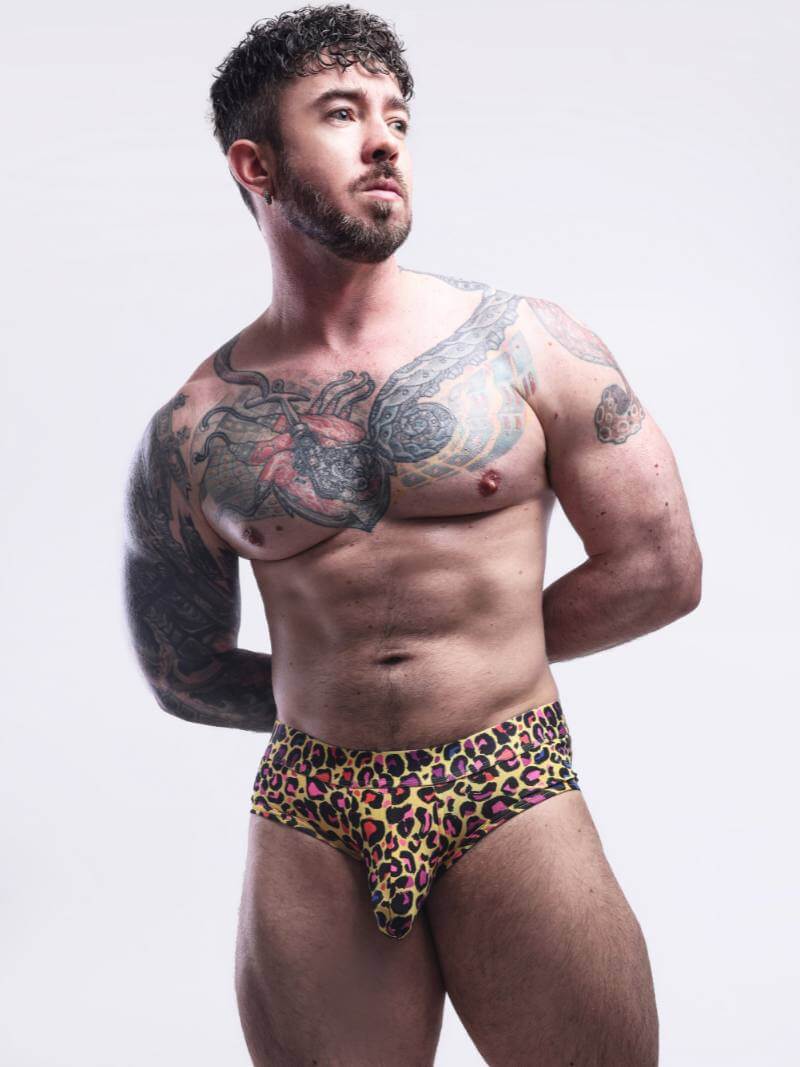 SUKREW Wild Apex Cotton Brief – Men's Supportive Pouch Underwear - Image 2