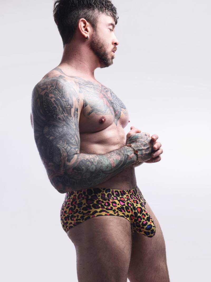 SUKREW Wild Apex Cotton Brief – Men's Supportive Pouch Underwear - Image 3