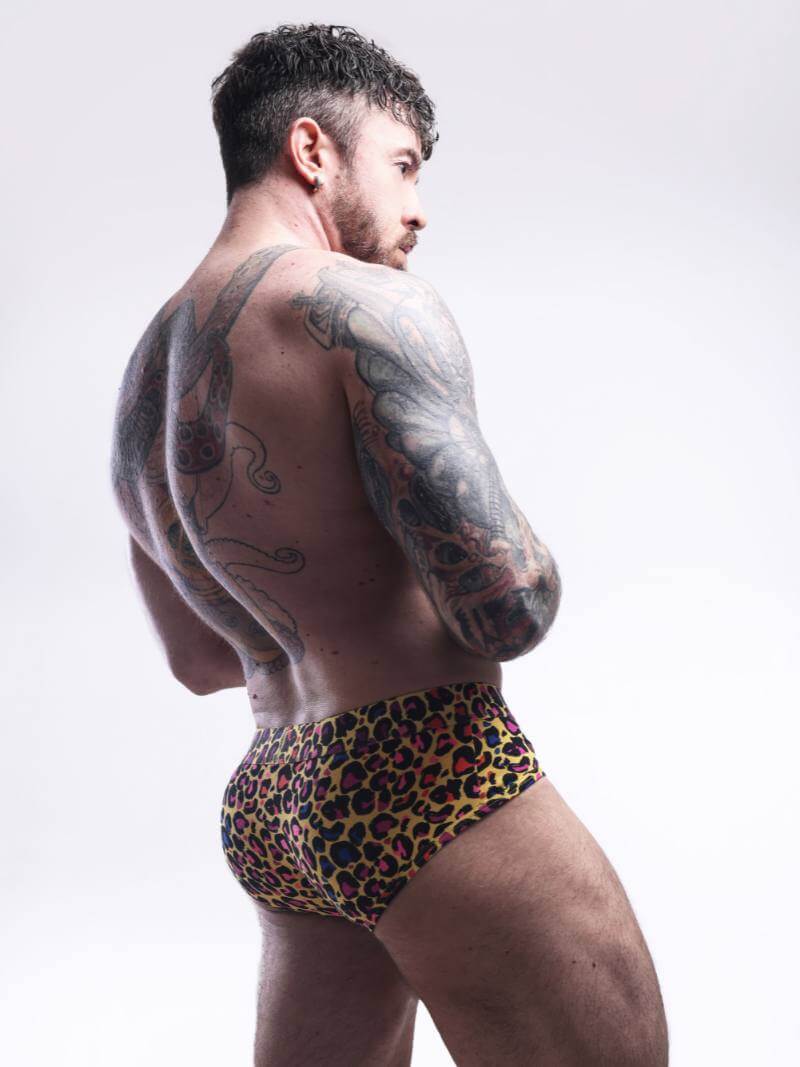 SUKREW Wild Apex Cotton Brief – Men's Supportive Pouch Underwear - Image 4