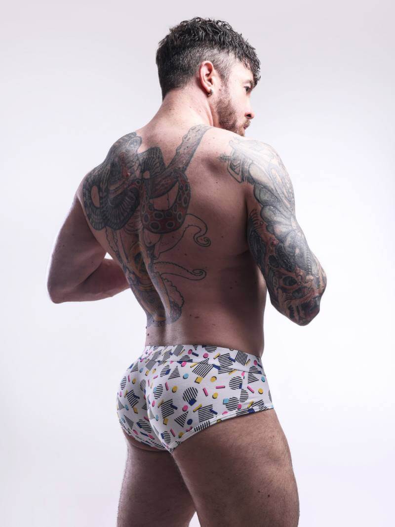 SUKREW Poppin Apex Cotton Brief – Men's Supportive Pouch Underwear - Image 4