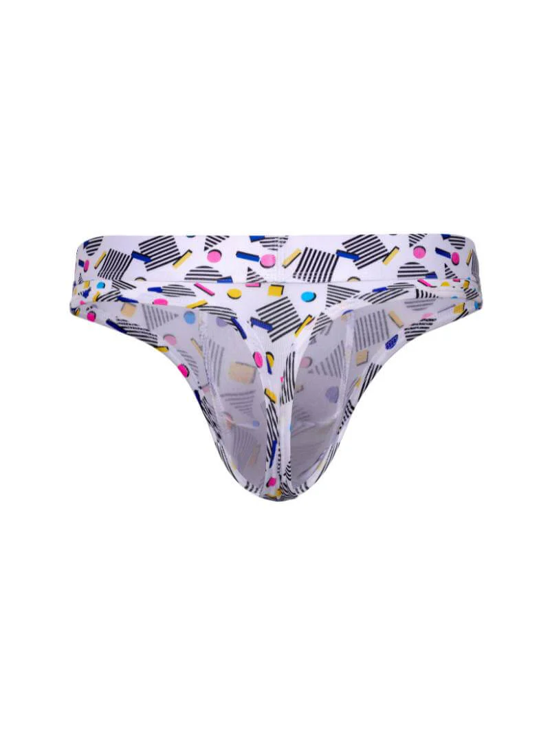 SUKREW Poppin Long Pouch Thong – Men's Enhancing Cotton Underwear - Image 5