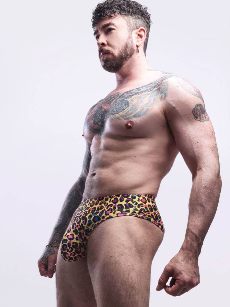 SUKREW Wild Large Pouch Cotton Brief – Men's Enhancing Underwear - Image 3