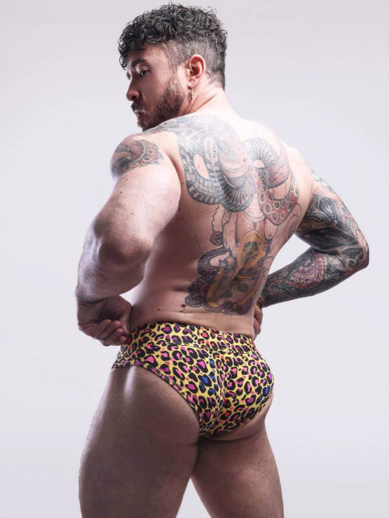SUKREW Wild Large Pouch Cotton Brief – Men's Enhancing Underwear - Image 4