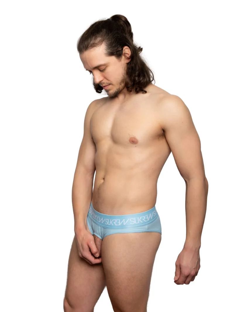 SUKREW Breeze Crotchless U-Style Polyamide Brief – Men's Open Pouch Underwear - Image 5