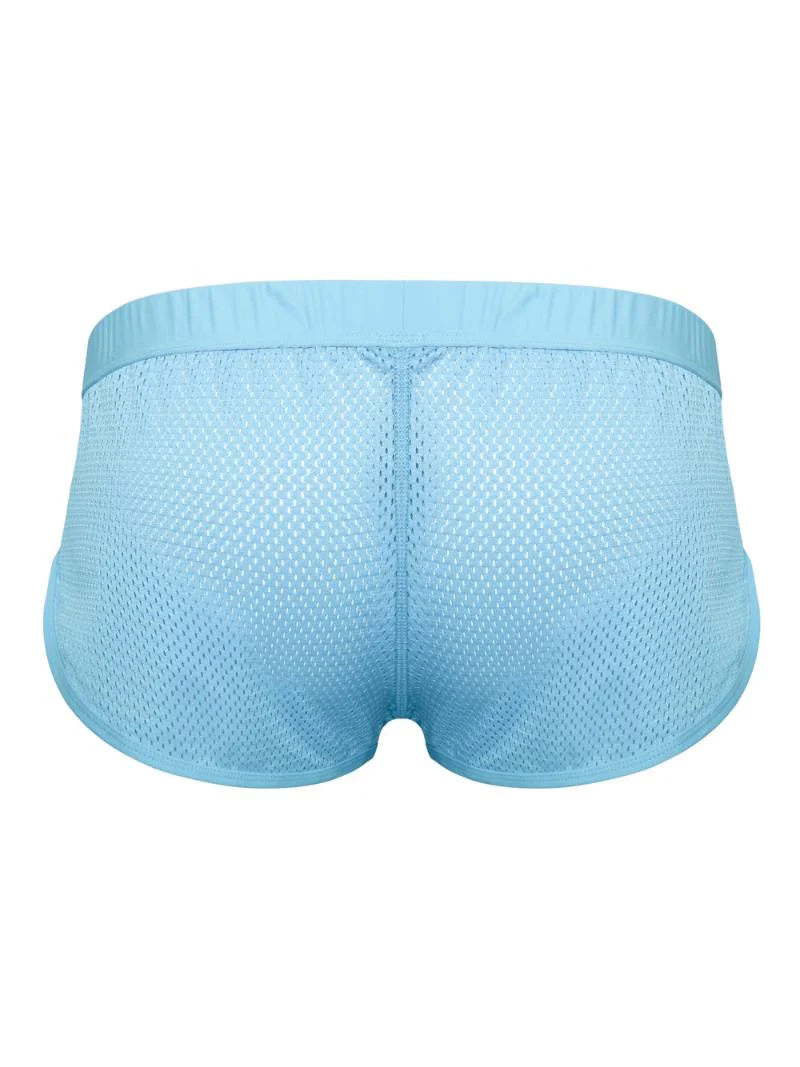 SUKREW Breeze Mesh Net Shorts – Men's See-Through Polyamide Lounge Shorts - Image 10