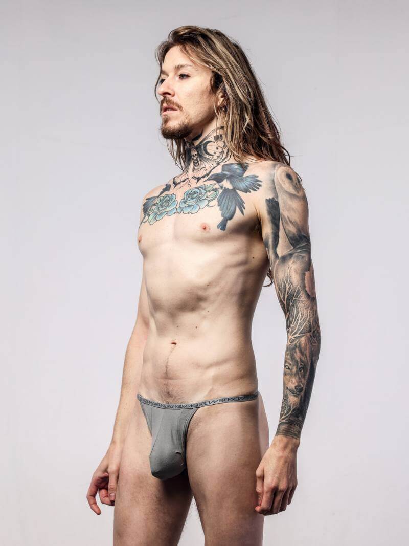 SUKREW Rhythm Cotton T-String – Men's Enhancing Pouch Underwear - Image 5