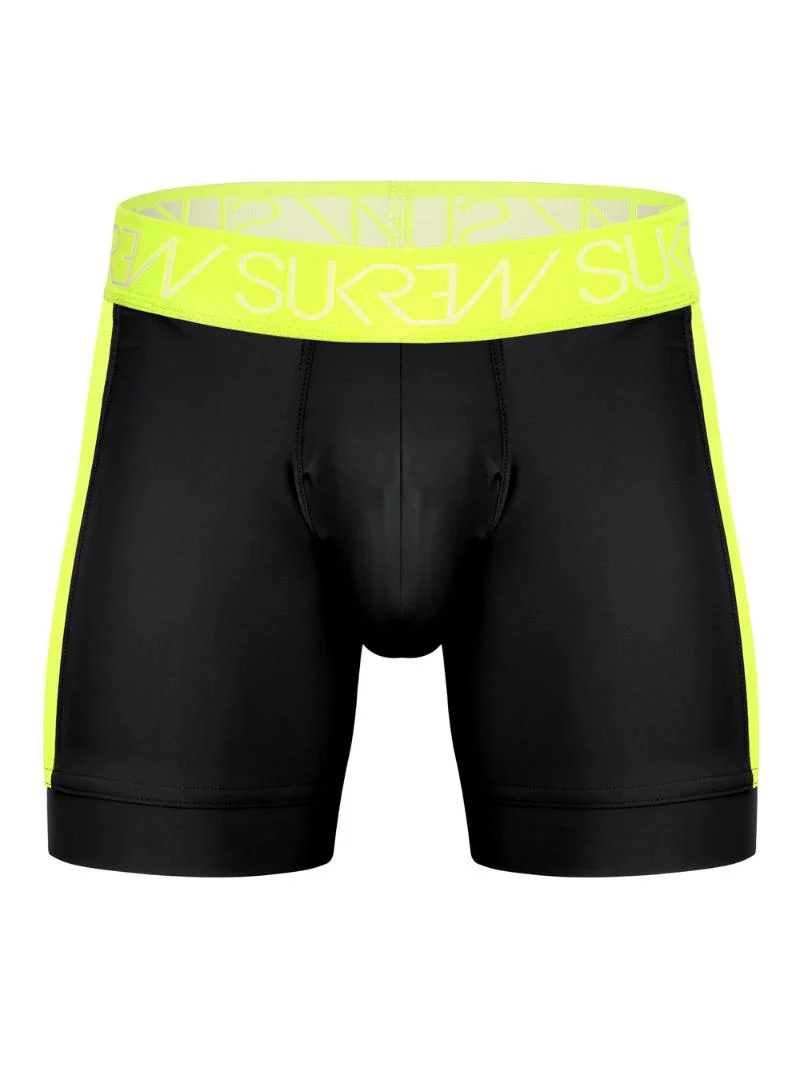 SUKREW Underground Boxer Brief with Large Pouch – Men's Enhancing Polyamide Underwear - Image 2