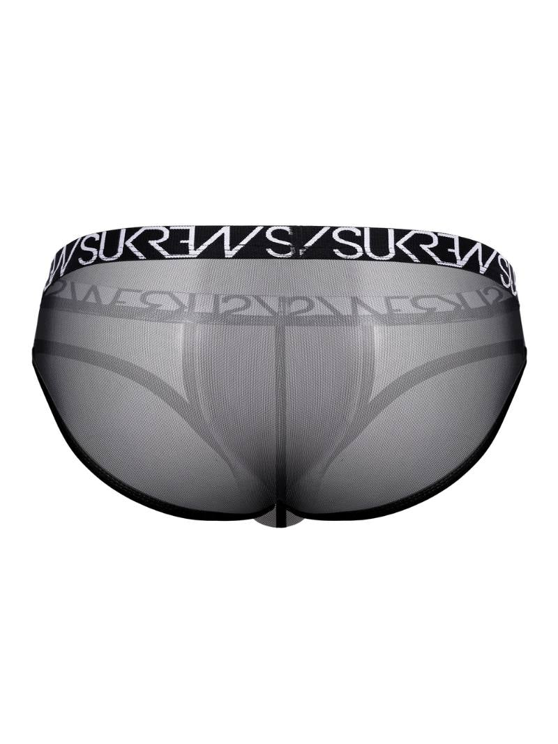 SUKREW Underground Sheer Low-Rise Mesh Brief – Men's Enhancing Pouch Underwear - Image 10