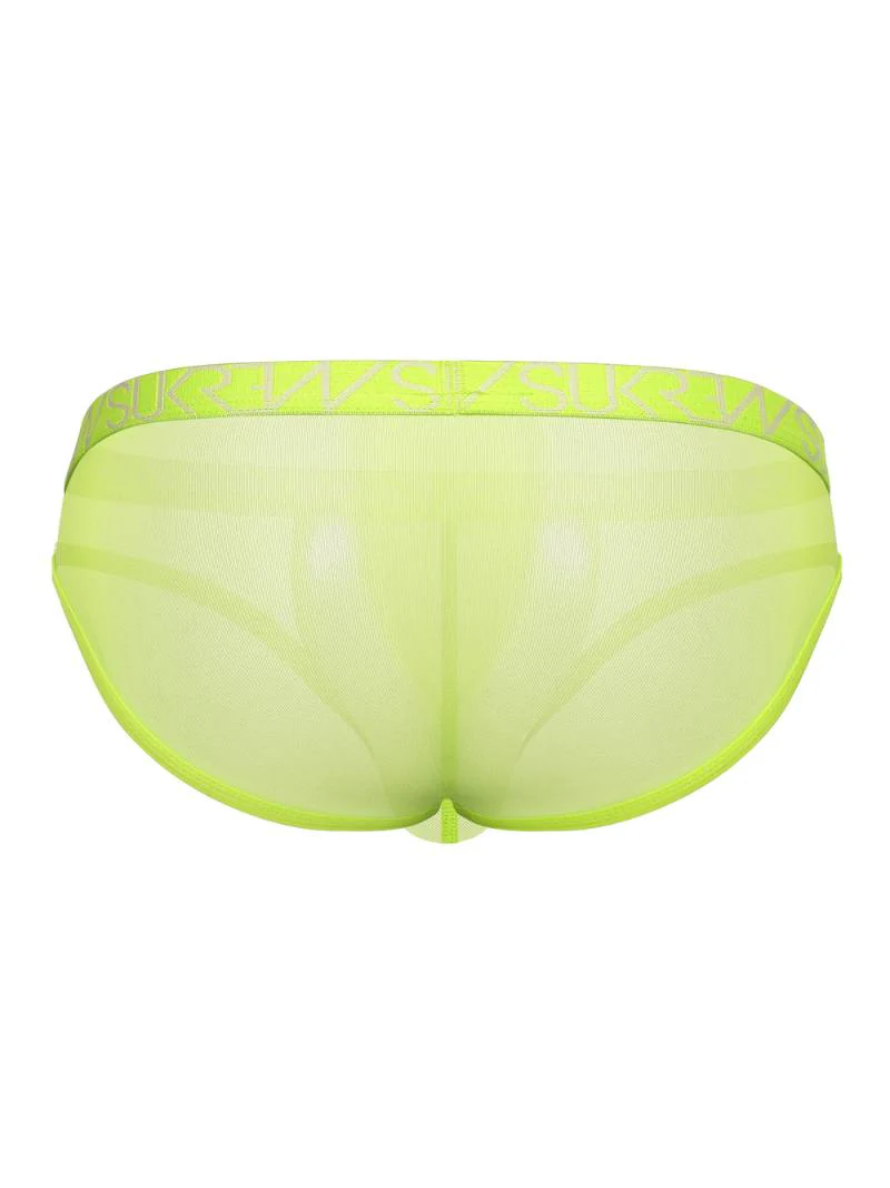 SUKREW Underground Sheer Low-Rise Mesh Brief – Men's Enhancing Pouch Underwear - Image 7