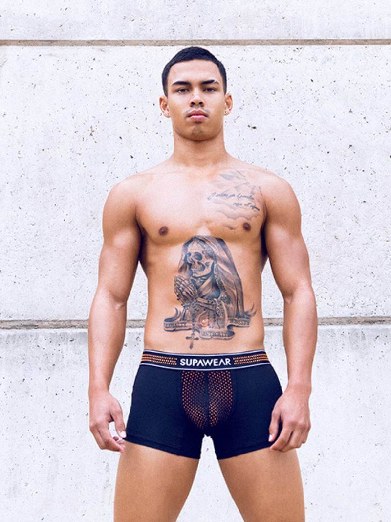 SUPAWEAR Neon Mesh Boxer Trunk - SIZE MEDIUM - Image 4