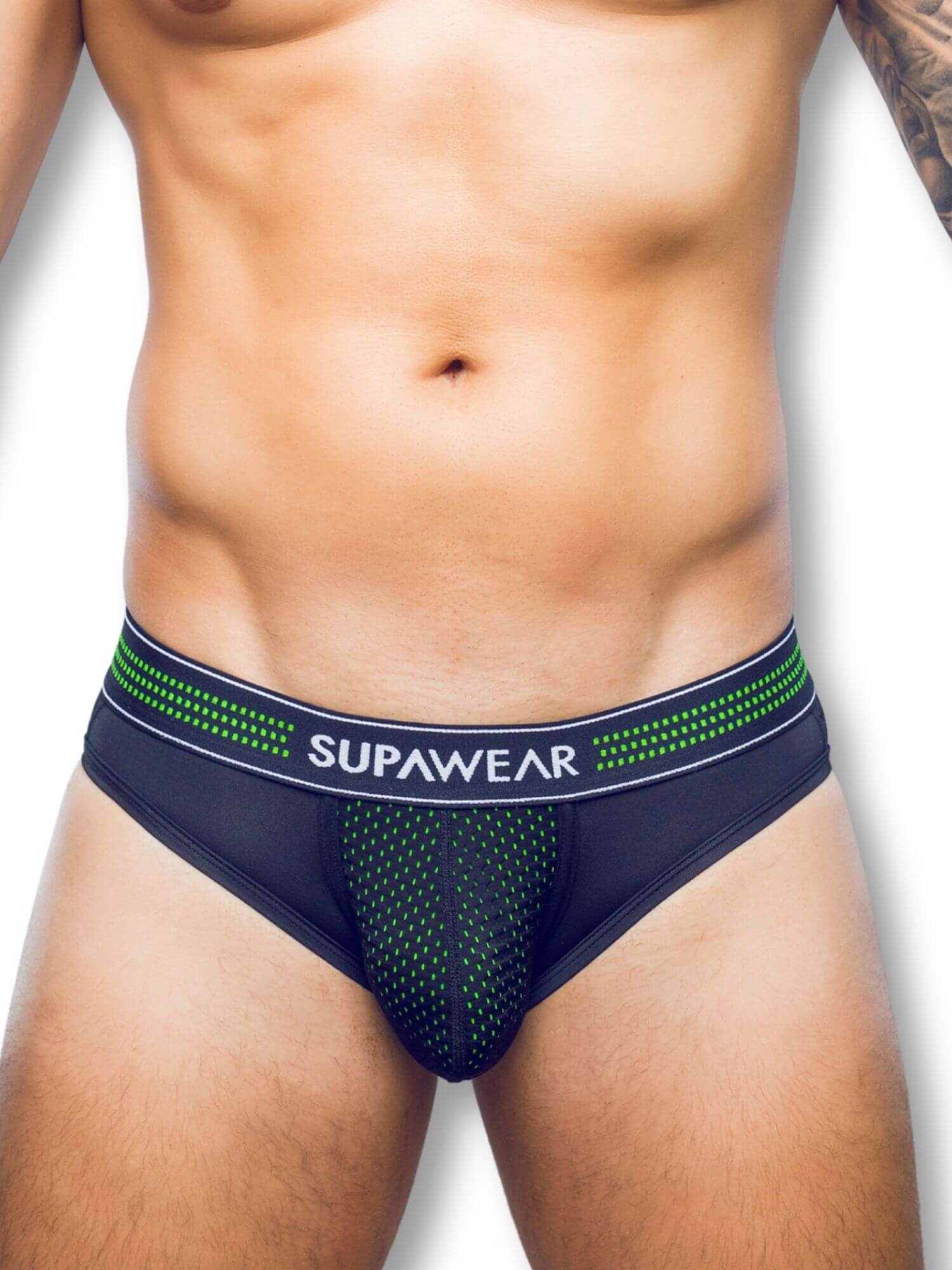 SUPAWEAR Neon Mesh Brief - Image 3