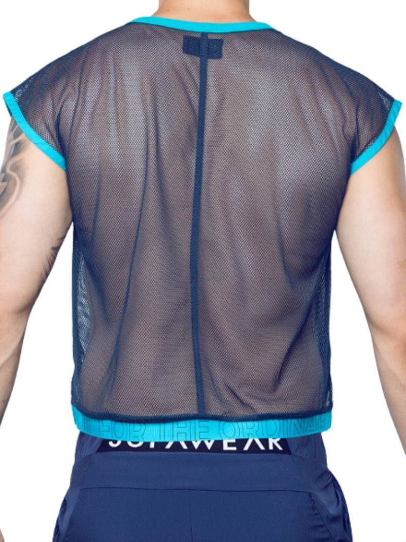 SUPAWEAR Neon Mesh Cropped Tank Top - Image 4