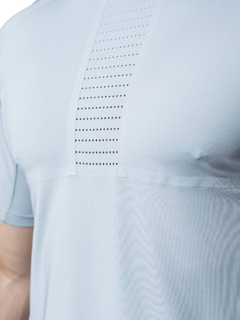 SUPAWEAR SPR Fit Ultimate Sports Tee, Pale Grey, Breathable Performance Fabric - Image 7