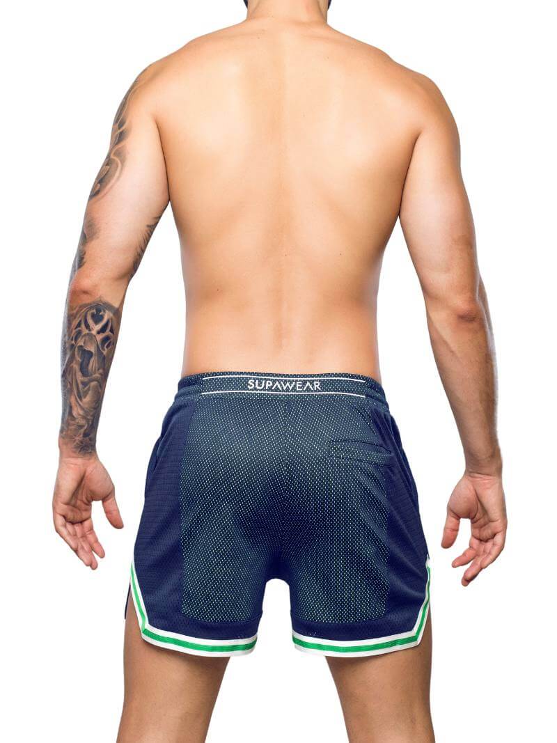 SUPAWEAR Swish Mesh Mid-Thigh Sports Shorts - Image 4