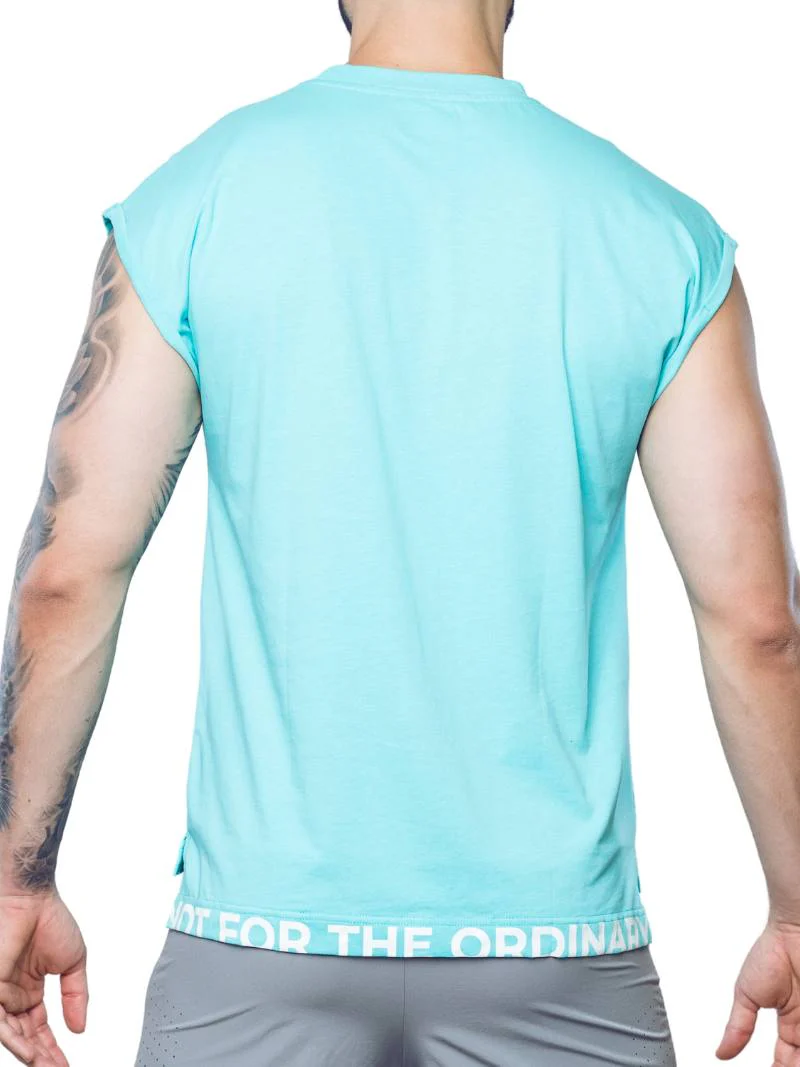 SUPAWEAR Wide-Cut Tank, Turquoise - Image 3