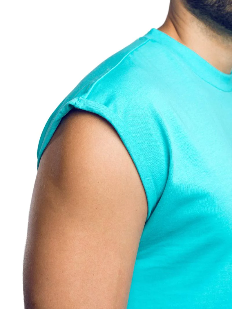 SUPAWEAR Wide-Cut Tank, Turquoise - Image 6