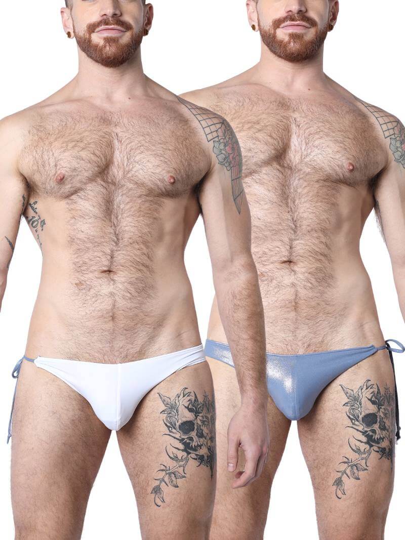 Timoteo Maui Side Tie & Reversible Swimming Bikini - Image 2