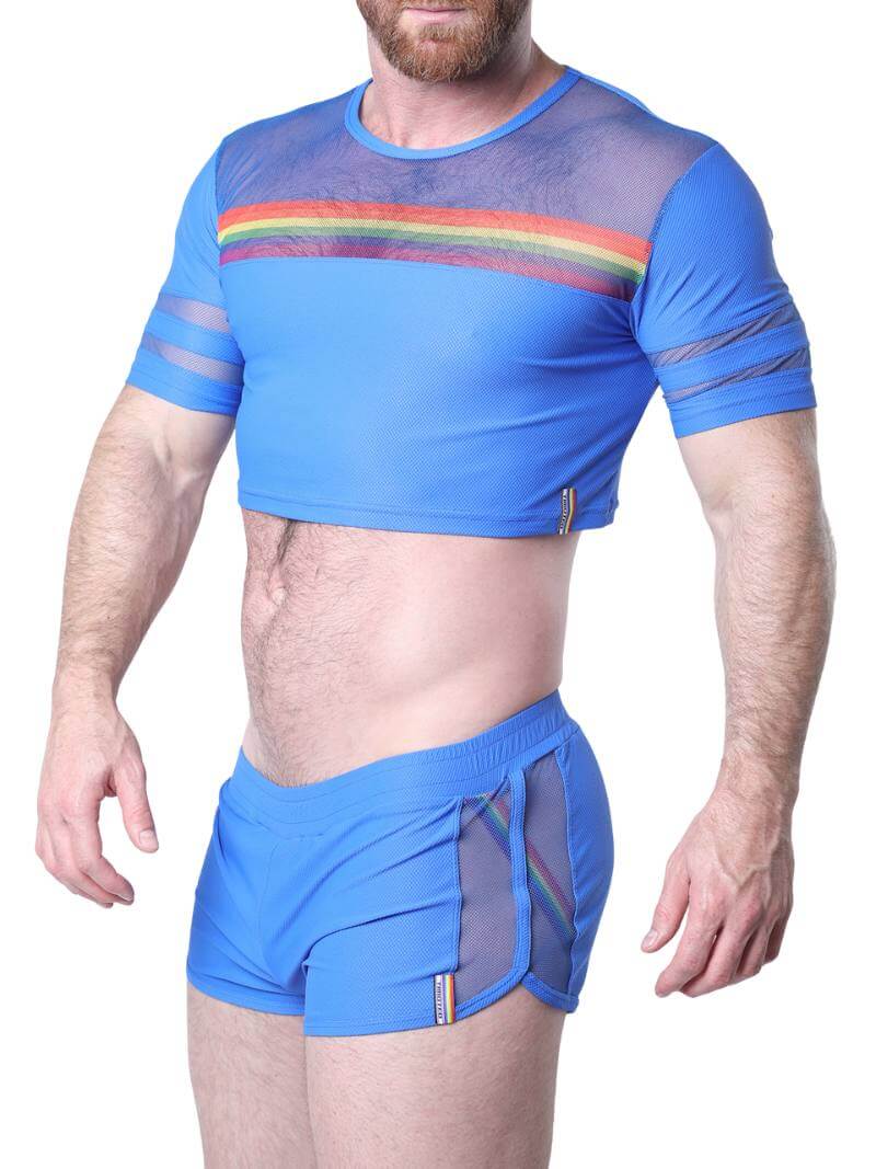 Timoteo Gay Pride Cropped Tee - Image 6