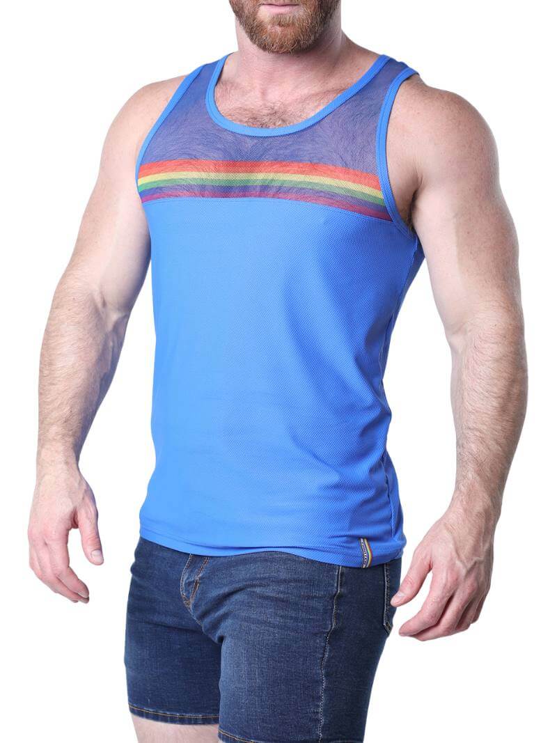 Timoteo Gay Pride Tank Top - Image 4