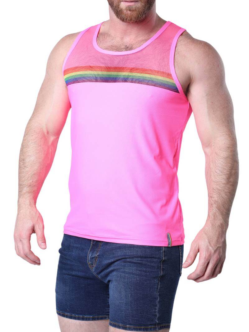 Timoteo Gay Pride Tank Top - Image 6