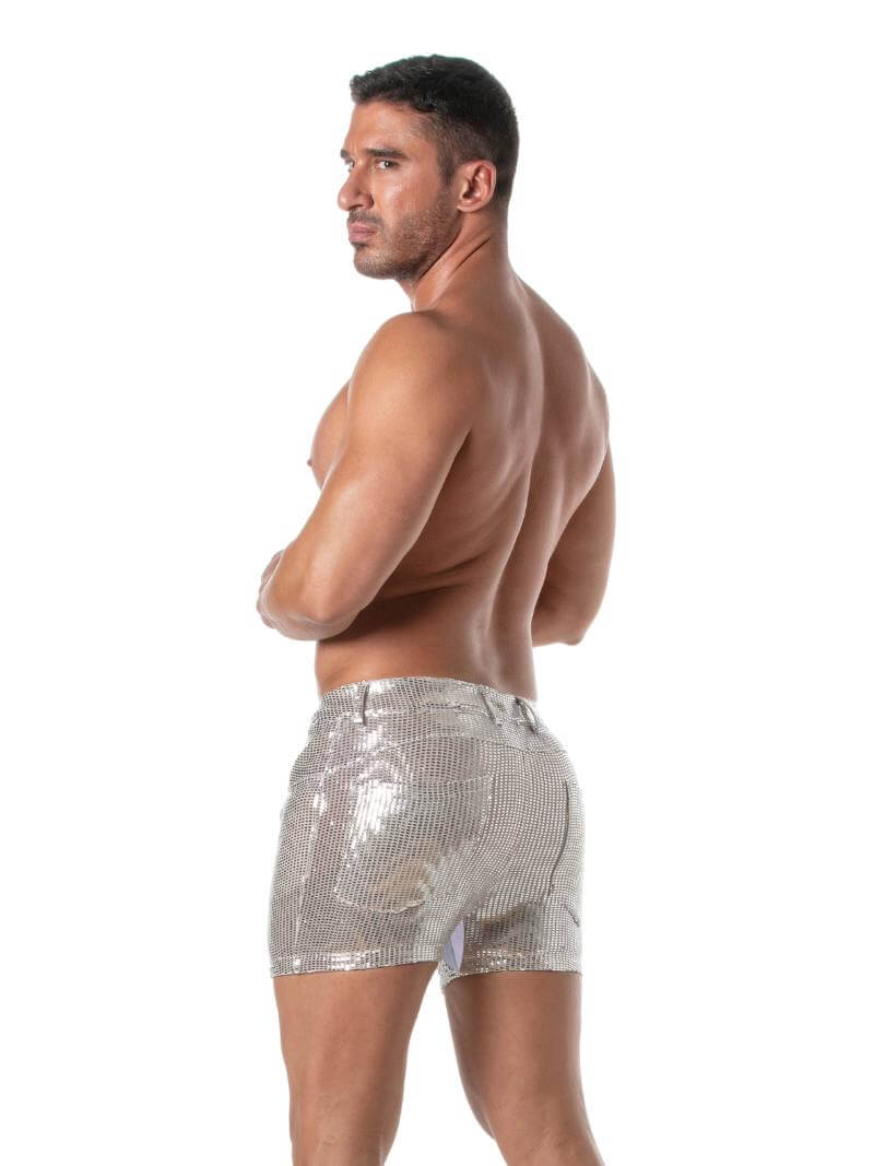 TOF Paris Glitter 5 Pocket Short - Image 3