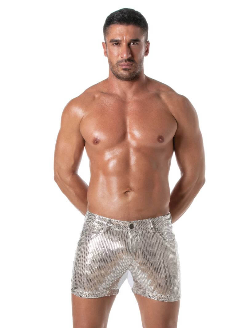 TOF Paris Glitter 5 Pocket Short - Image 6