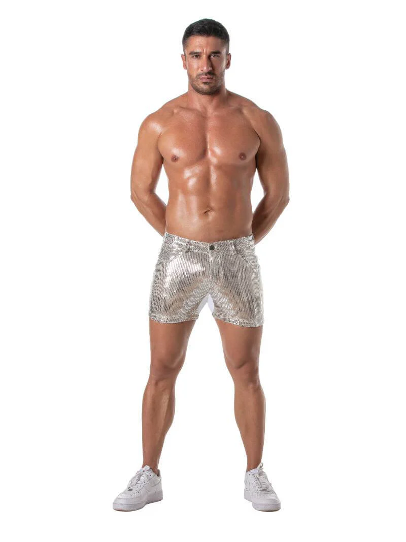 TOF Paris Glitter 5 Pocket Short - Image 7
