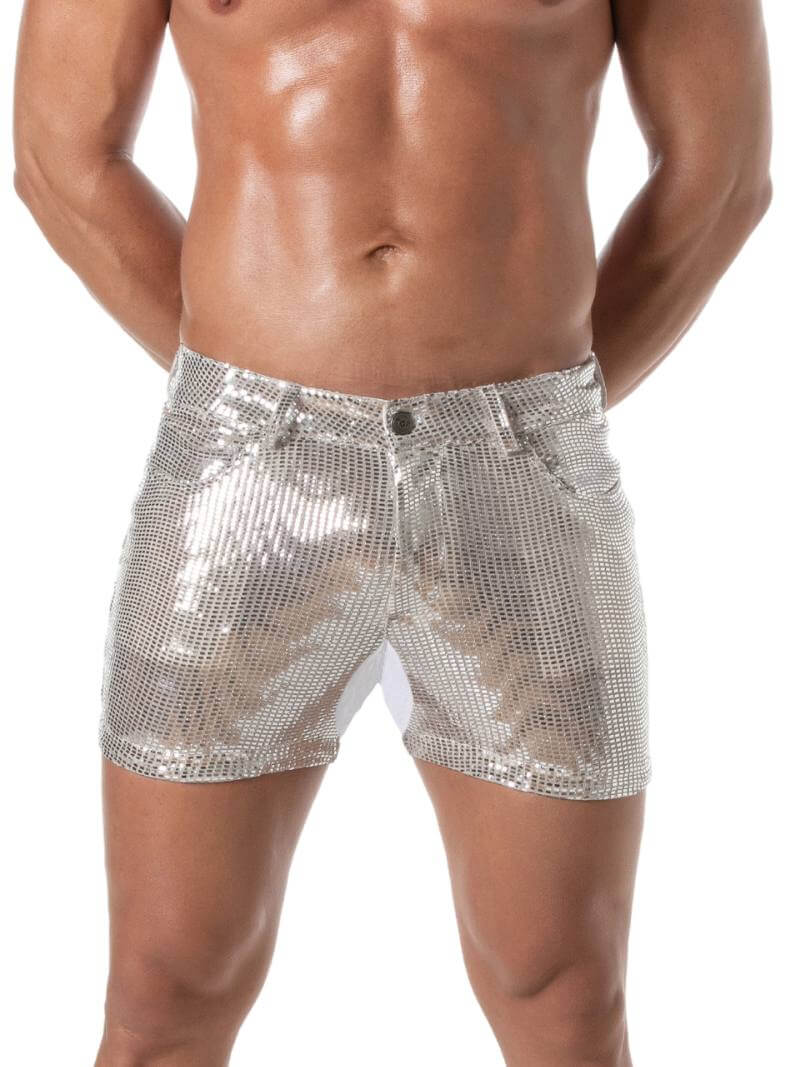 TOF Paris Glitter 5 Pocket Short - Image 8