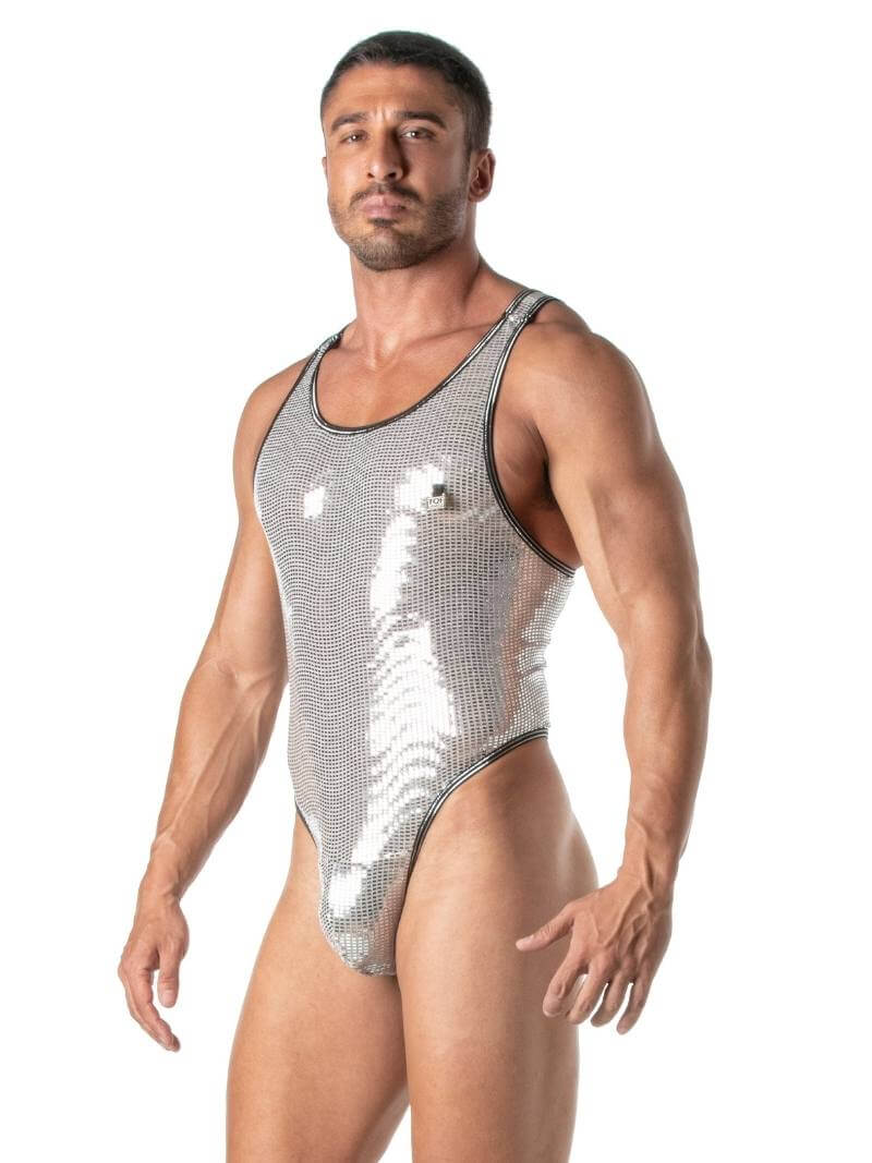TOF Paris Glitter Bodysuit Thong - Image 6