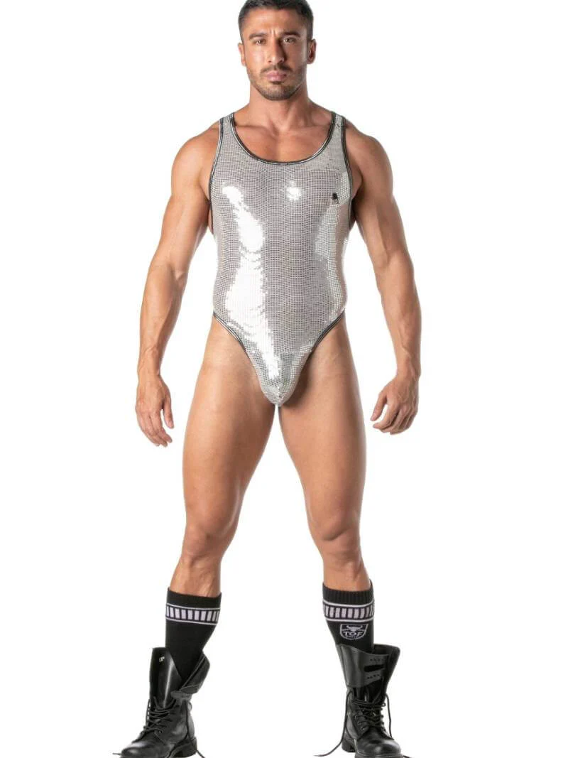 TOF Paris Glitter Bodysuit Thong - Image 8