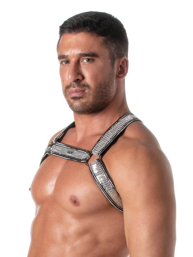 TOF Paris Glitter Harness Clubwear Accessory - Image 5