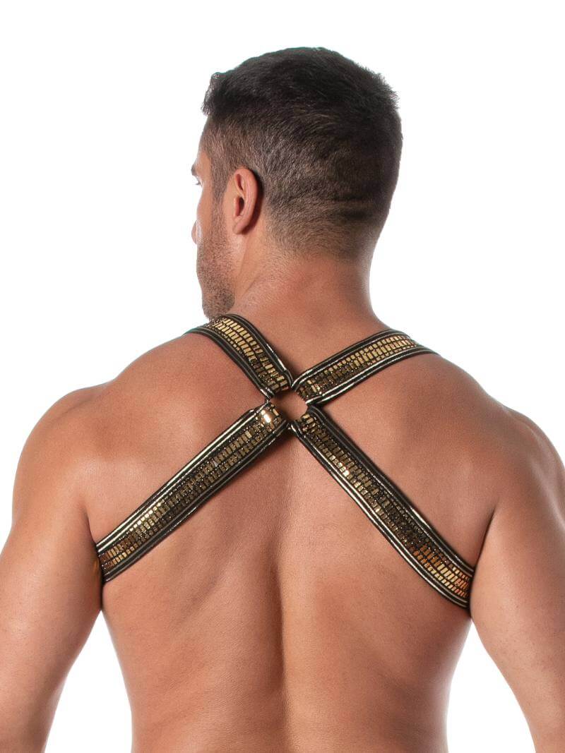 TOF Paris Glitter Harness Clubwear Accessory - Image 7