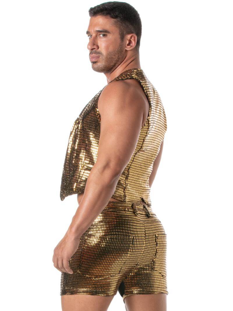 TOF Paris Glitter Chain Vest - Image 11