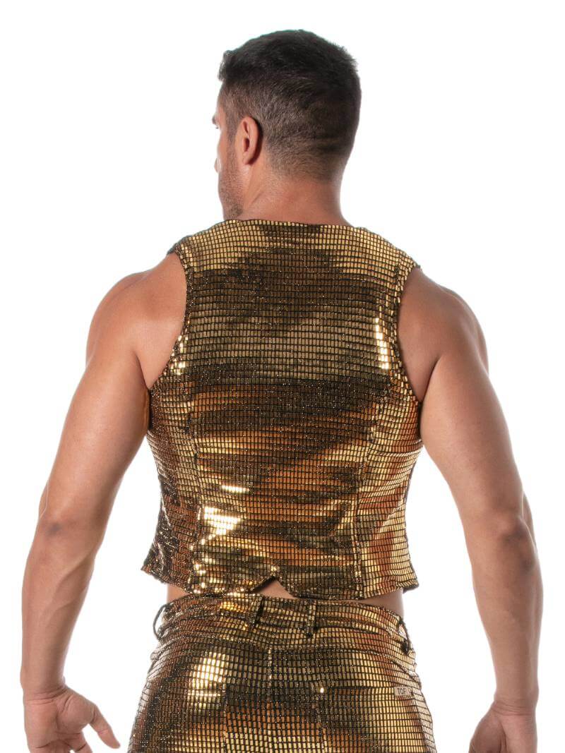 TOF Paris Glitter Chain Vest - Image 14