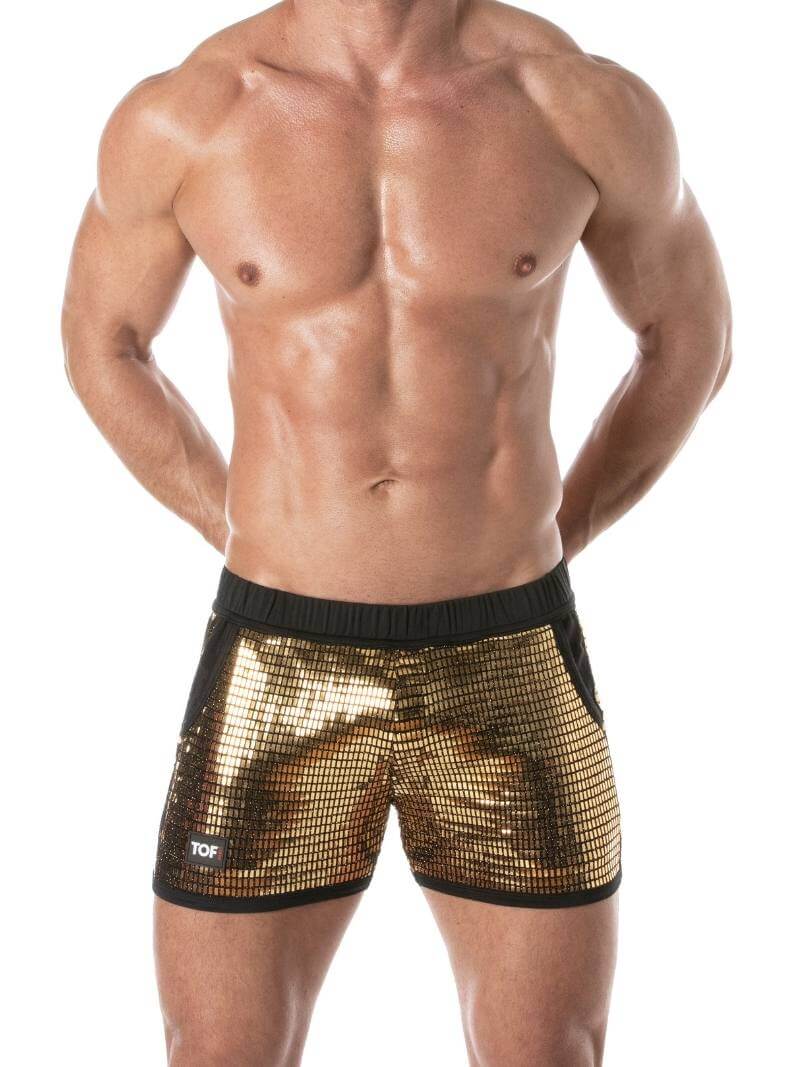 TOF Paris Glitter Short-Leg Short - Image 4