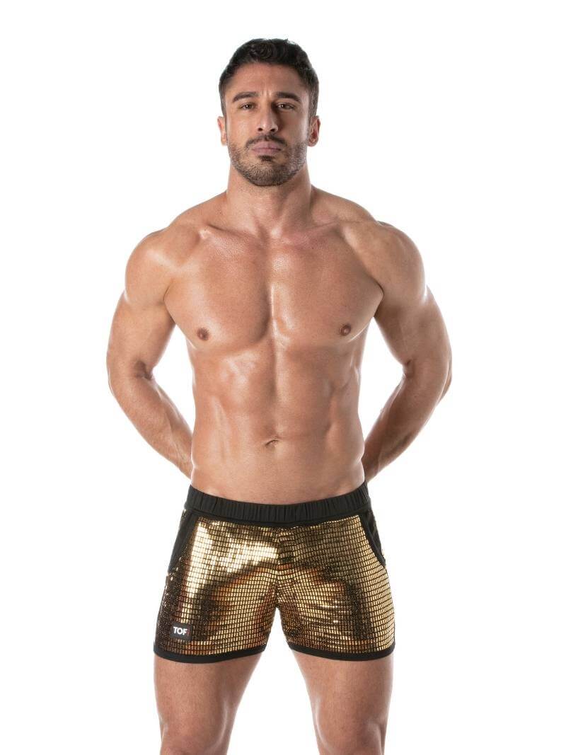TOF Paris Glitter Short-Leg Short - Image 5