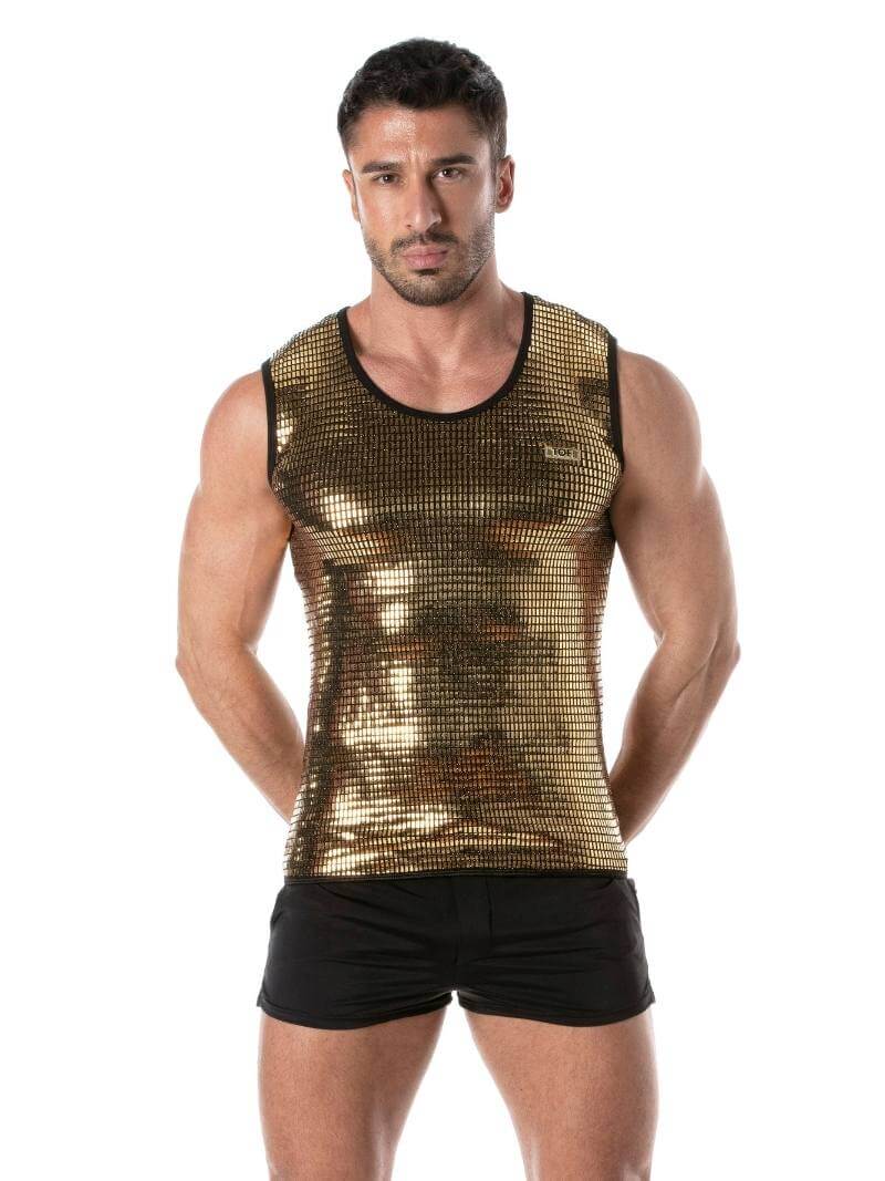 TOF Paris Glitter Tank Top - Image 10