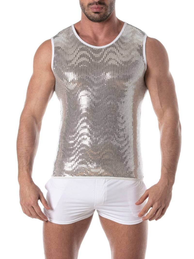 TOF Paris Glitter Tank Top - Image 2