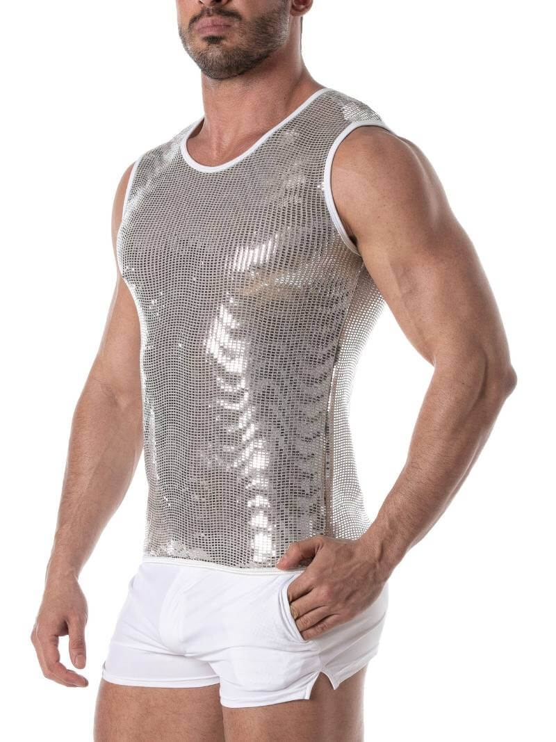 TOF Paris Glitter Tank Top - Image 5
